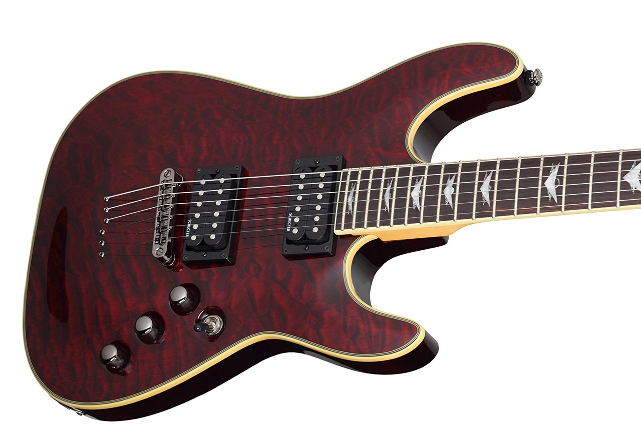 Schecter Omen Extreme-6 - Black Cherry (2004) | Musician Madness