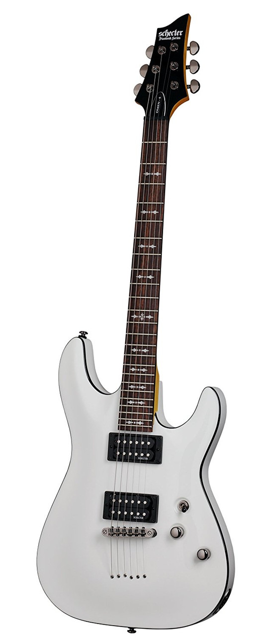 Schecter Omen-6 - Vintage White (VWHT) (2061) | Musician Madness