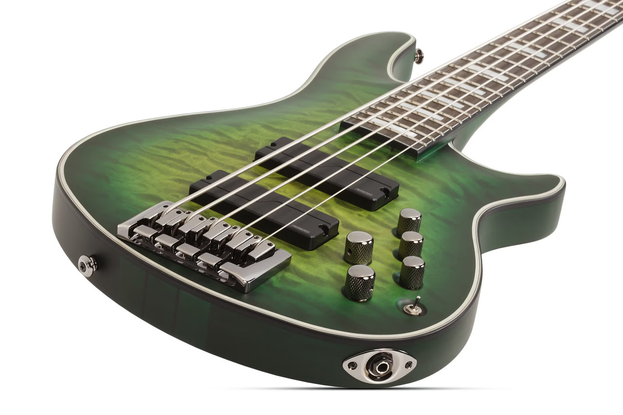 Schecter Daniel Firth Hellraiser Extreme-5 Signature Bass - Cthulhu Burst Satin (378) | Musician Madness