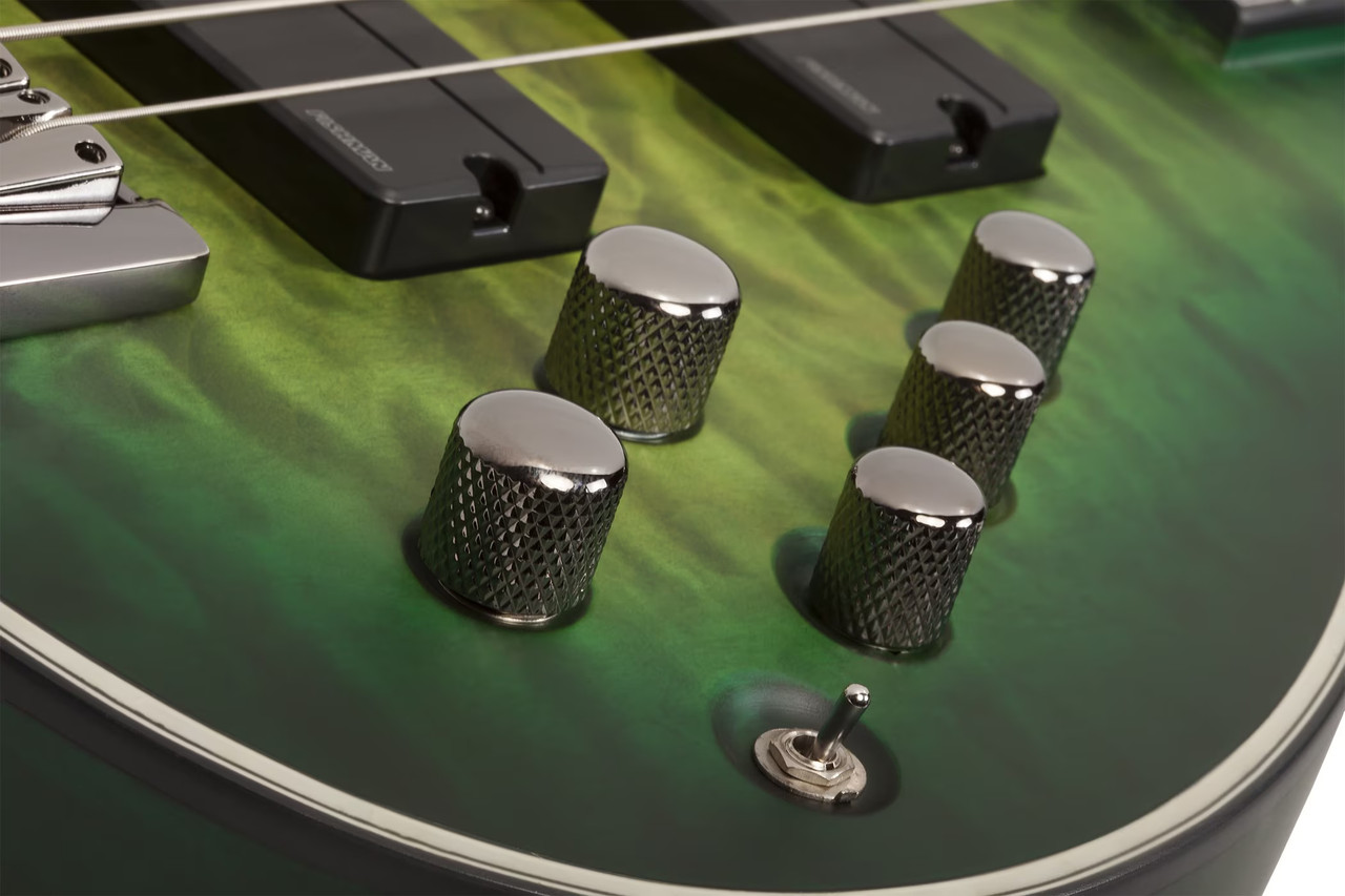 Schecter Daniel Firth Hellraiser Extreme-5 Signature Bass - Cthulhu Burst Satin (378) | Musician Madness