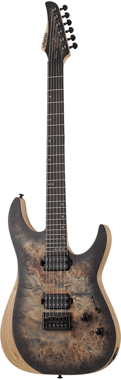 Schecter Reaper-6 - Satin Charcoal Burst (SCB) (1500) | Musician Madness