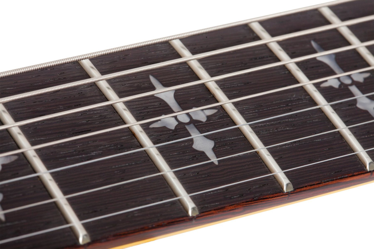 Schecter Demon-7 LH - Satin Black (3667) | Musician Madness