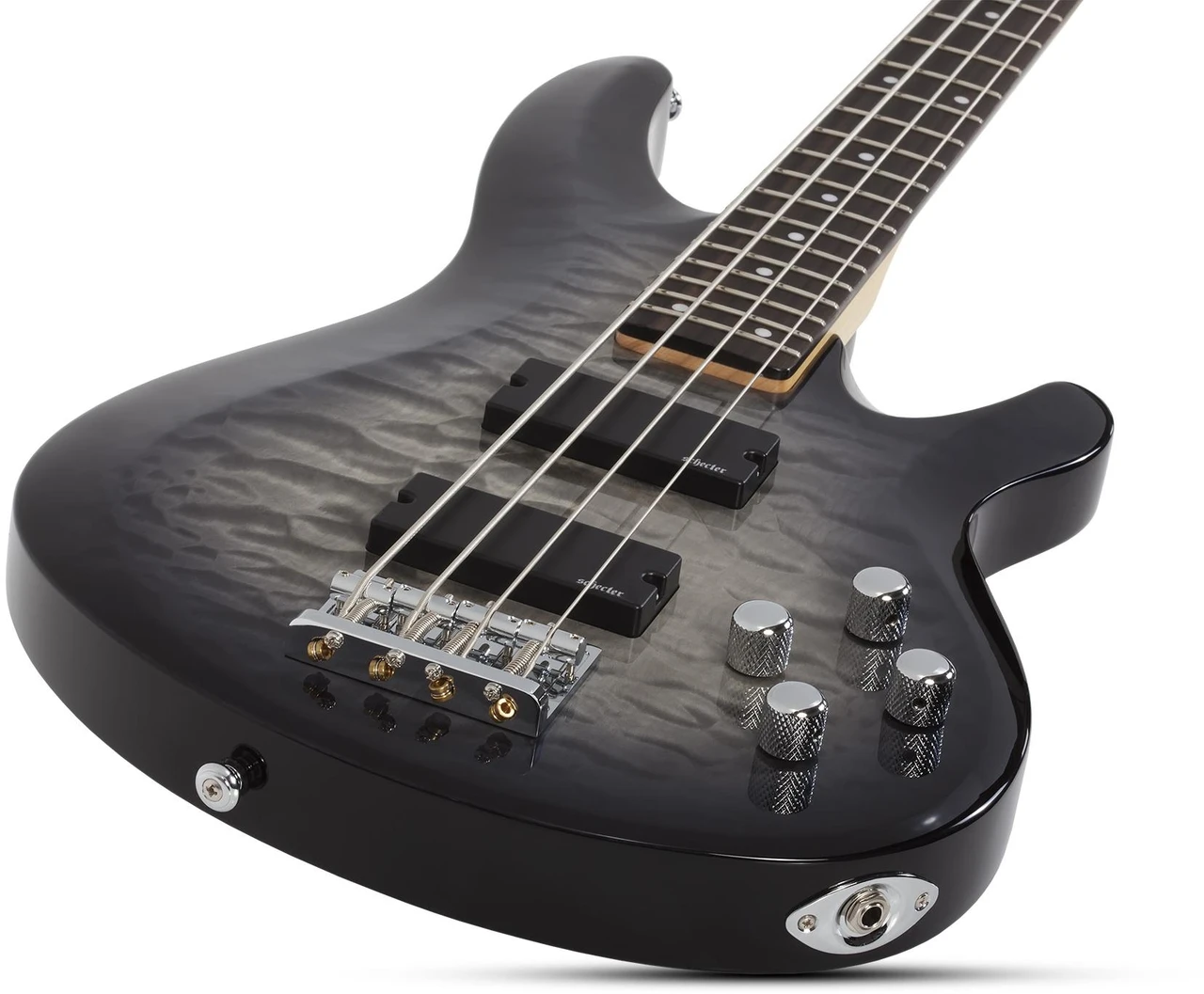 Schecter C-4 Plus - Charcoal Burst (590) | Musician Madness