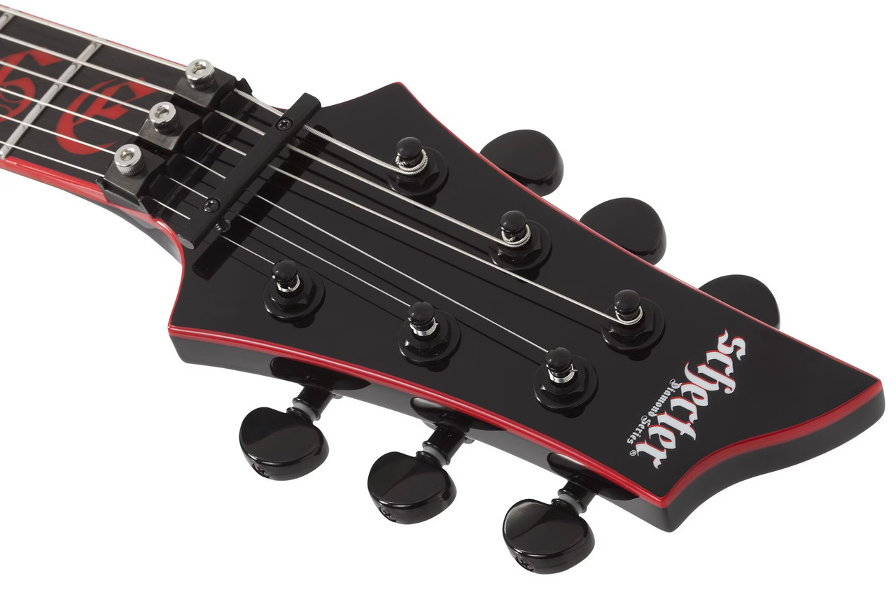 Schecter Sullivan King Banshee-6 FR-S - Obsidian Blood (2484) | Musician Madness