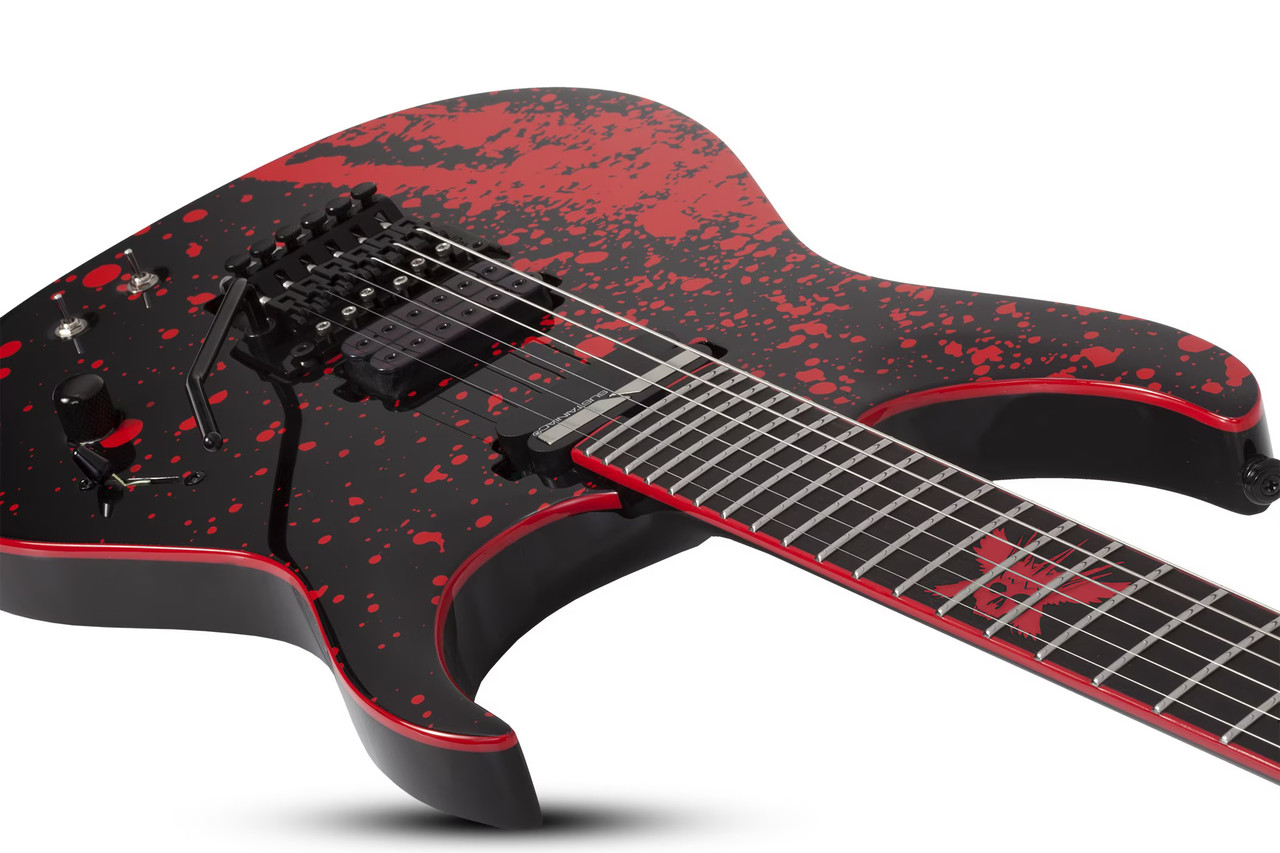 Schecter Sullivan King Banshee-6 FR-S - Obsidian Blood (2484)