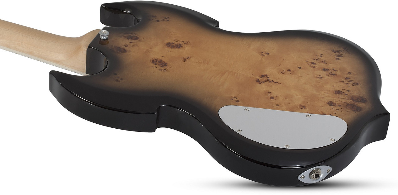 Schecter IronWorks Barbarian - Black Burst (4552) | Musician Madness
