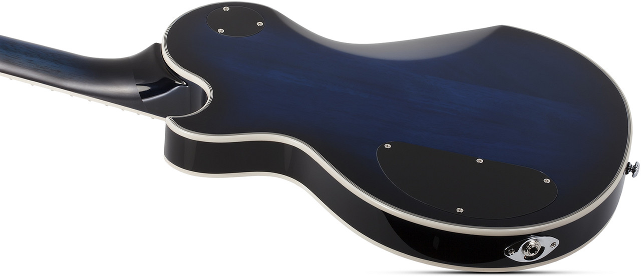 Schecter Solo-II Supreme - See-Thru Blue Burst (2590) | Musician Madness