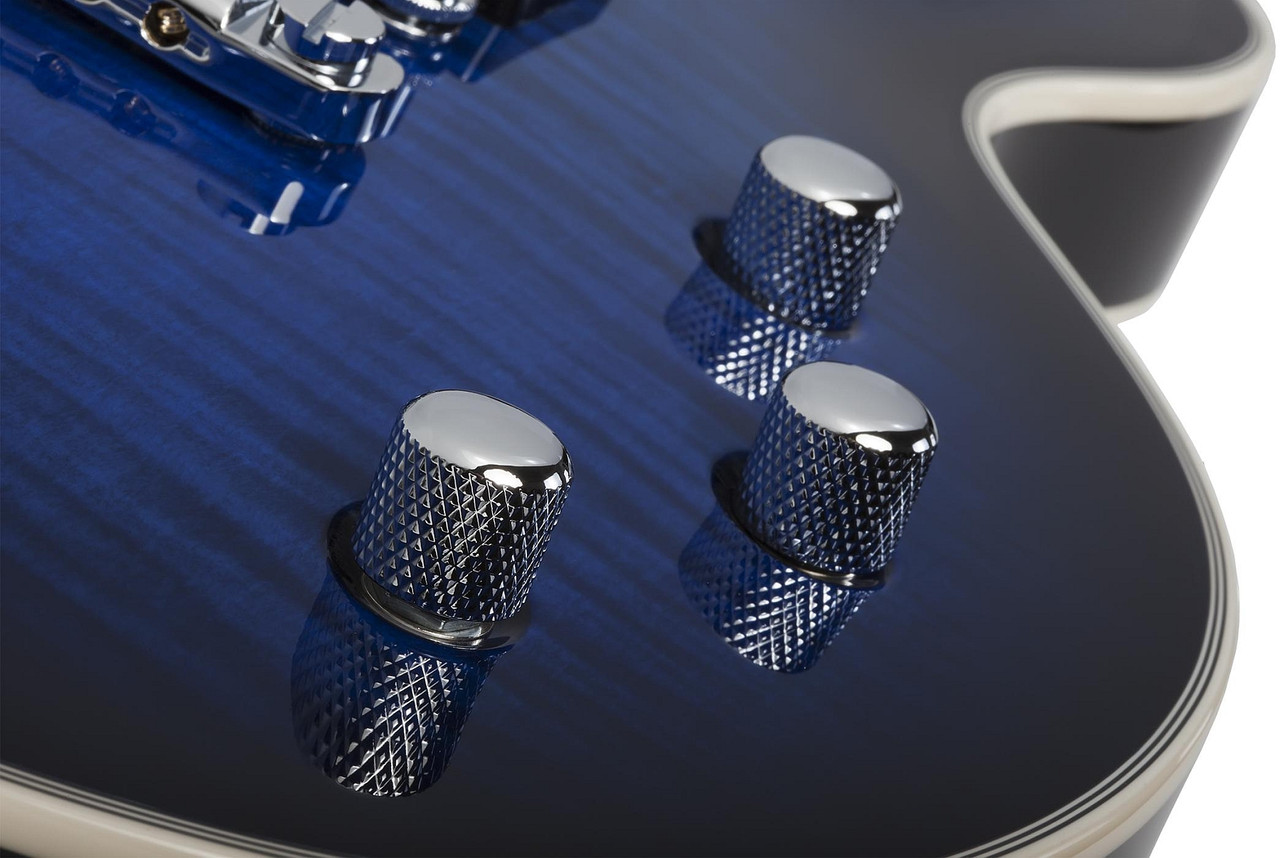 Schecter Solo-II Supreme - See-Thru Blue Burst (2590)