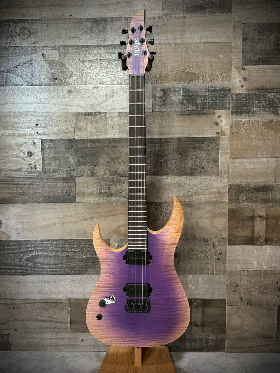 Schecter John Browne Tao-6 LH - Ozone Burst (635) | Musician Madness