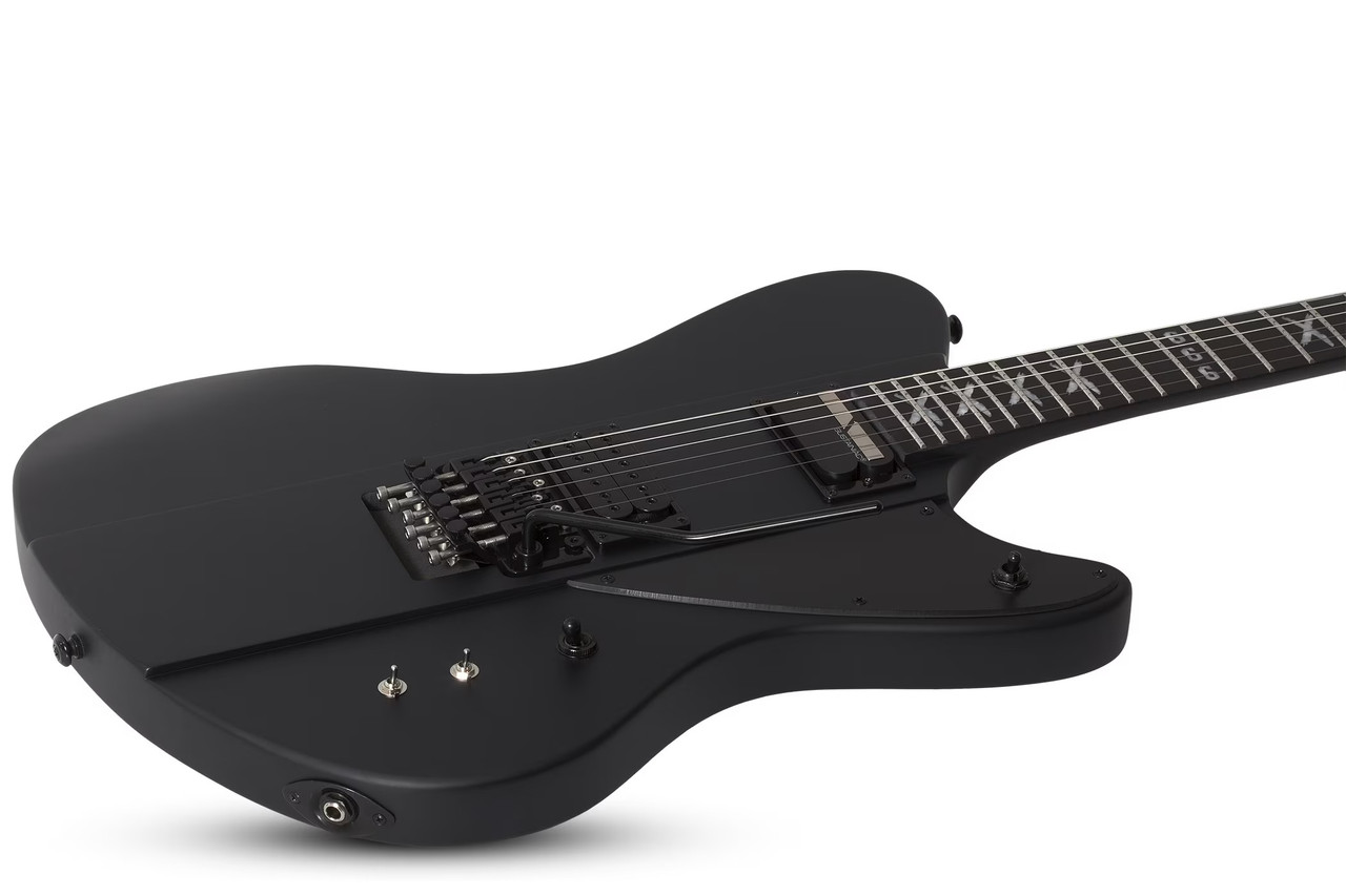 Schecter Riggs Ultra FR-S - Satin Black (2291) | Musician Madness