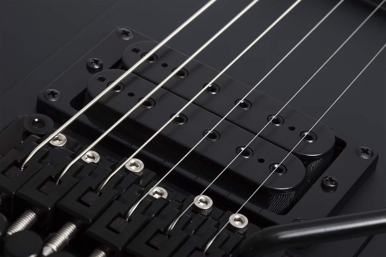 Schecter Riggs Ultra FR-S - Satin Black (2291) | Musician Madness