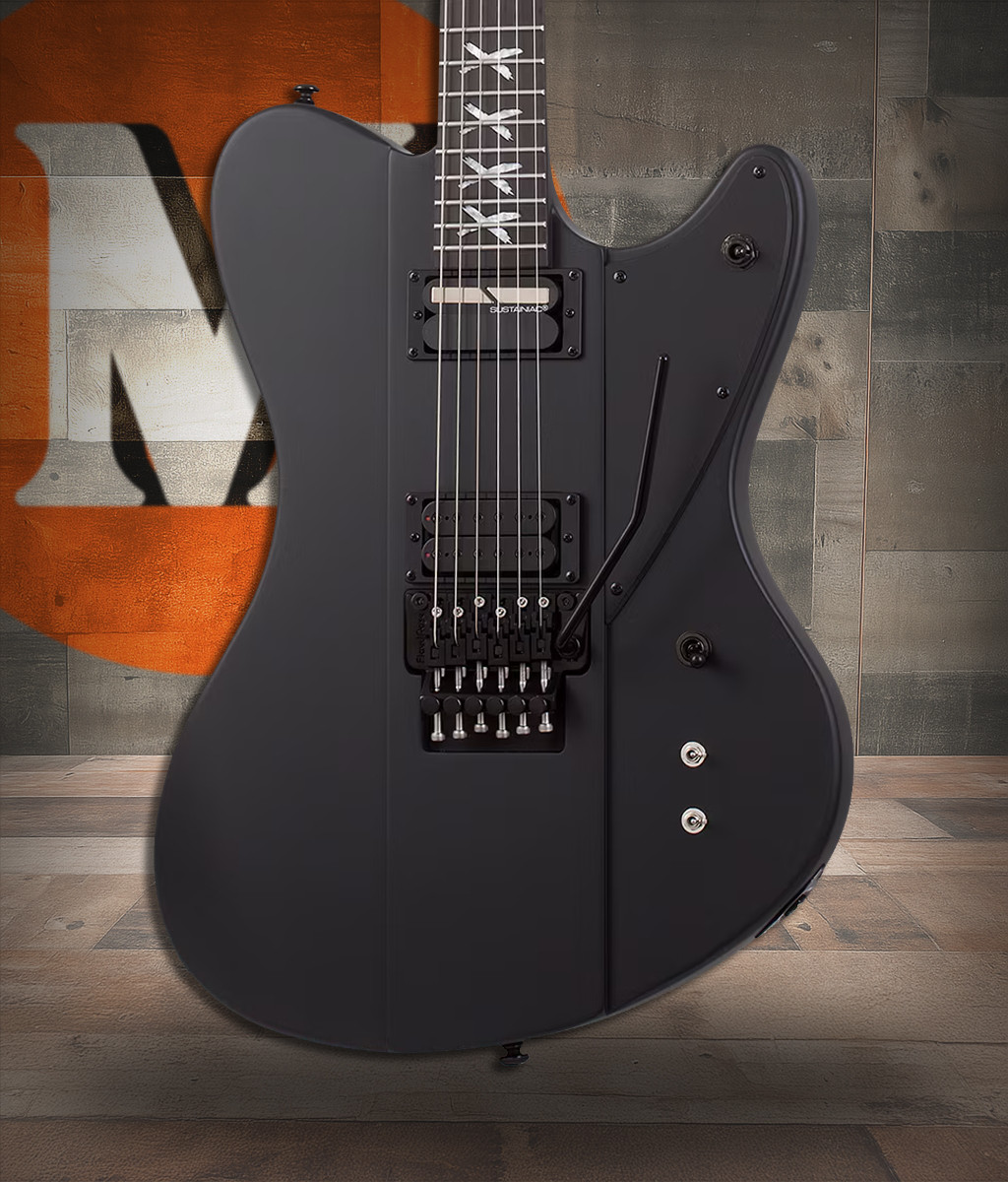 Schecter Riggs Ultra FR-S - Satin Black (2291) | Musician Madness