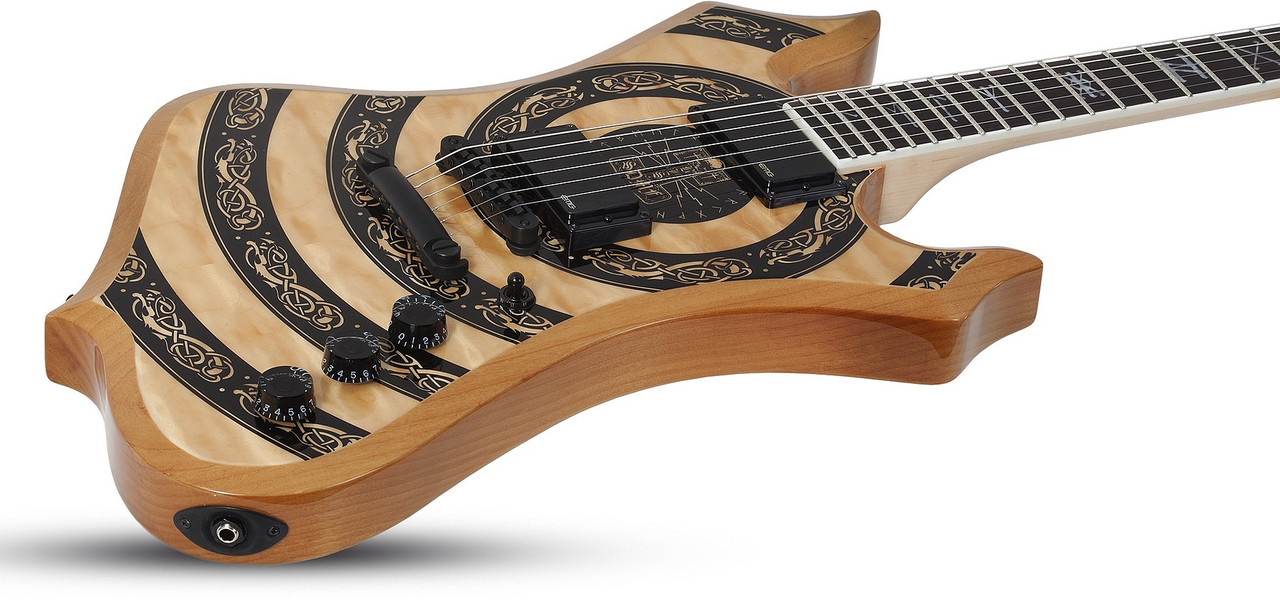 Schecter Nomad Norse Dragon - RawTop (4575)