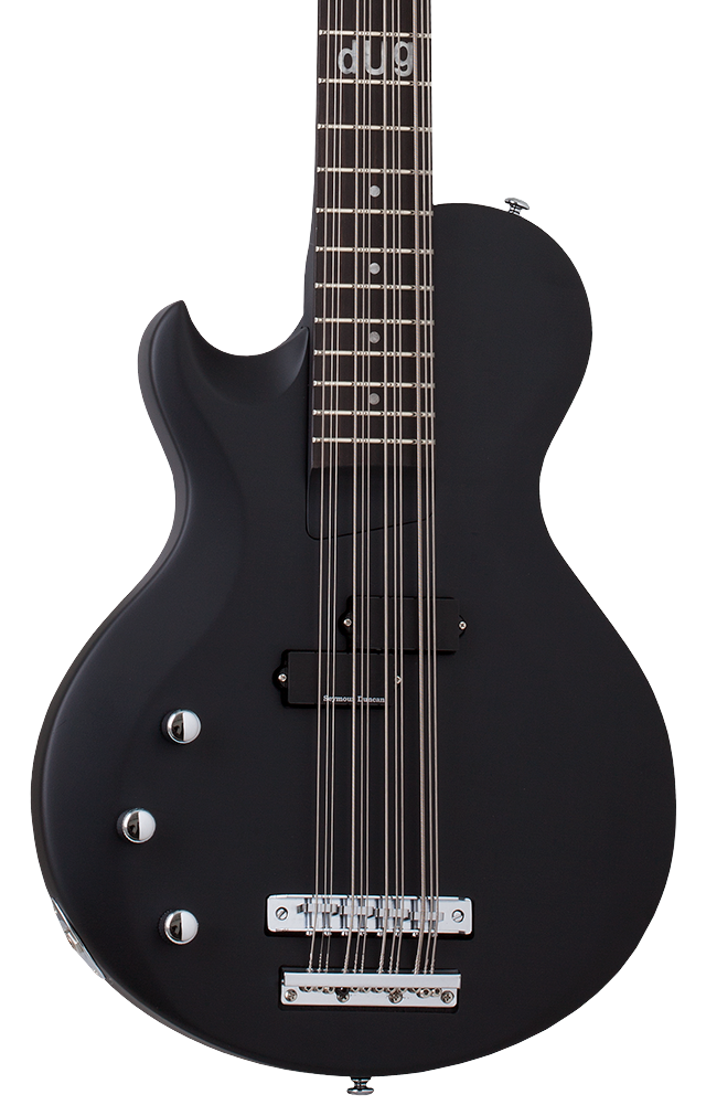 Schecter dUg Pinnick DP-12 LH - Satin Black (460) | Musician Madness