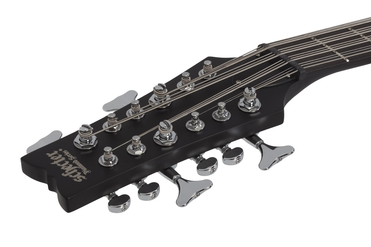 Schecter dUg Pinnick DP-12 LH - Satin Black (460)