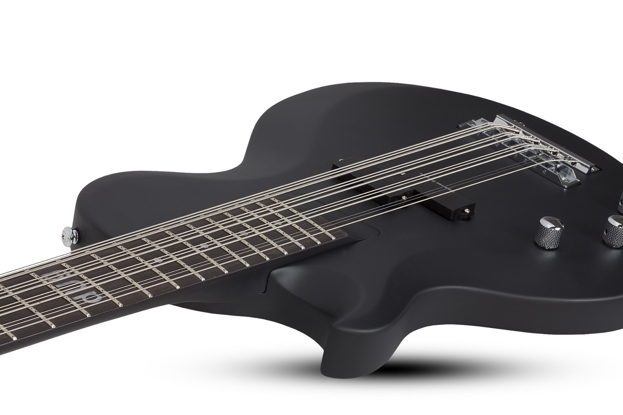 Schecter dUg Pinnick DP-12 LH - Satin Black (460)