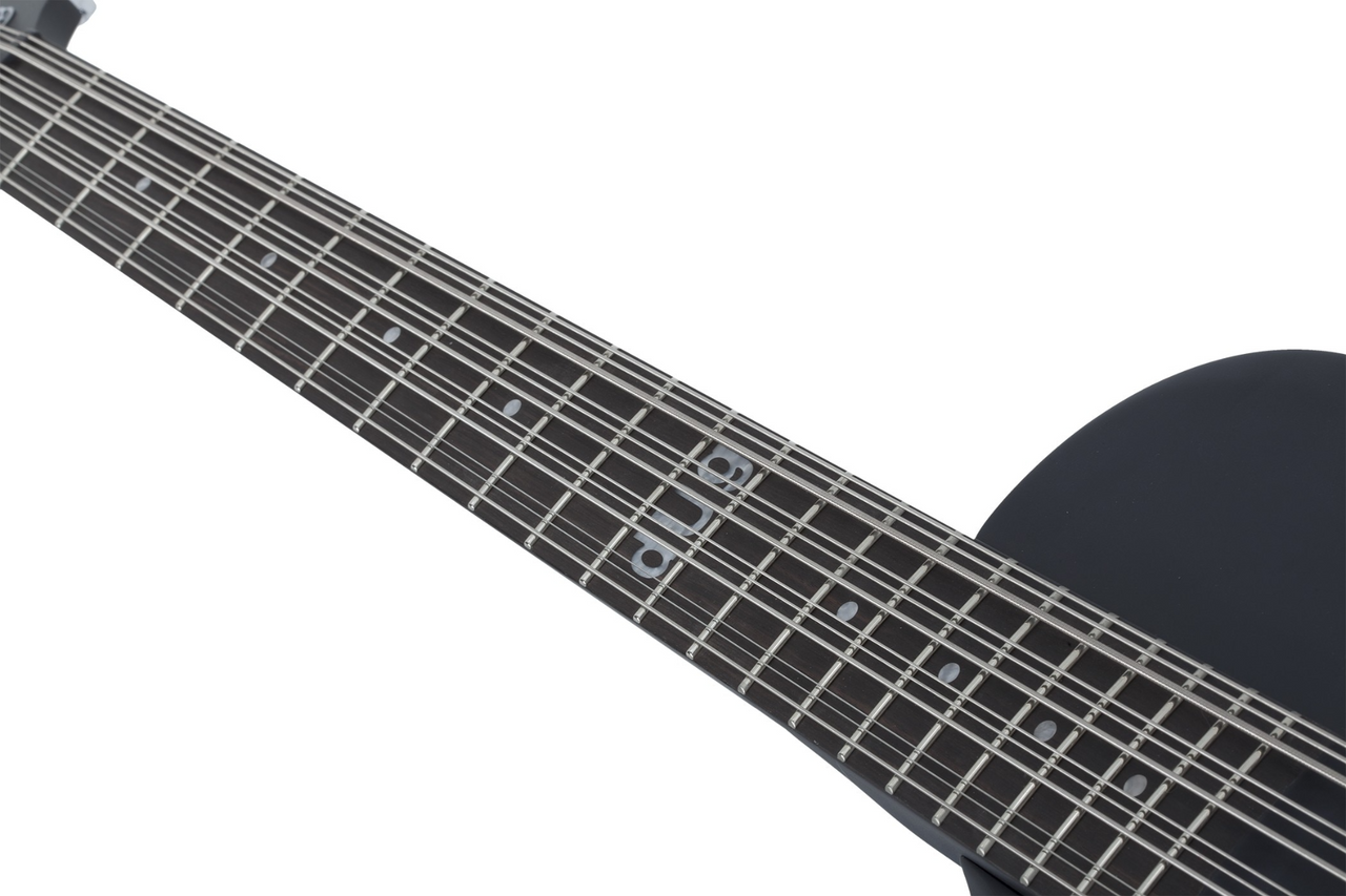 Schecter dUg Pinnick DP-12 LH - Satin Black (460) | Musician Madness