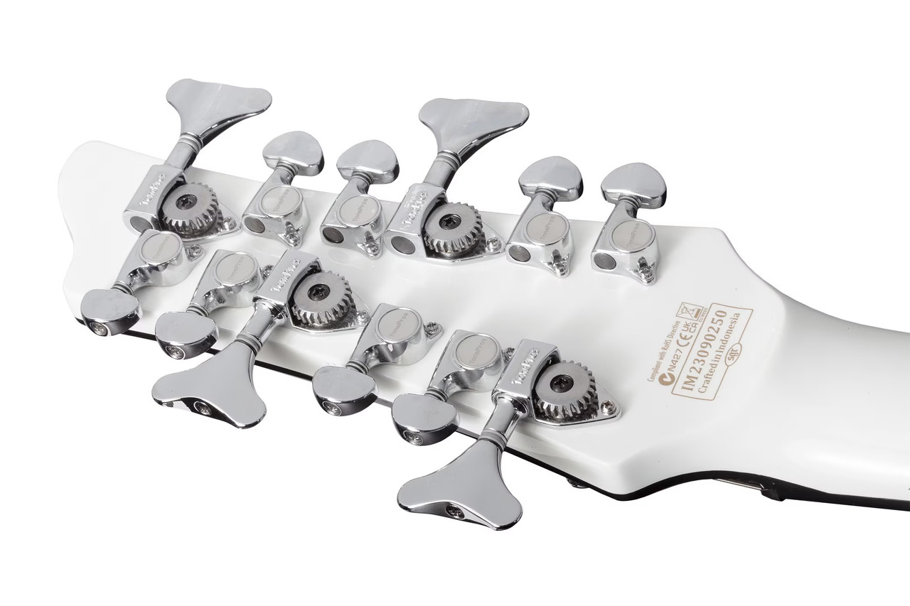 Schecter Stargazer-12 Bass - Gloss White (685)