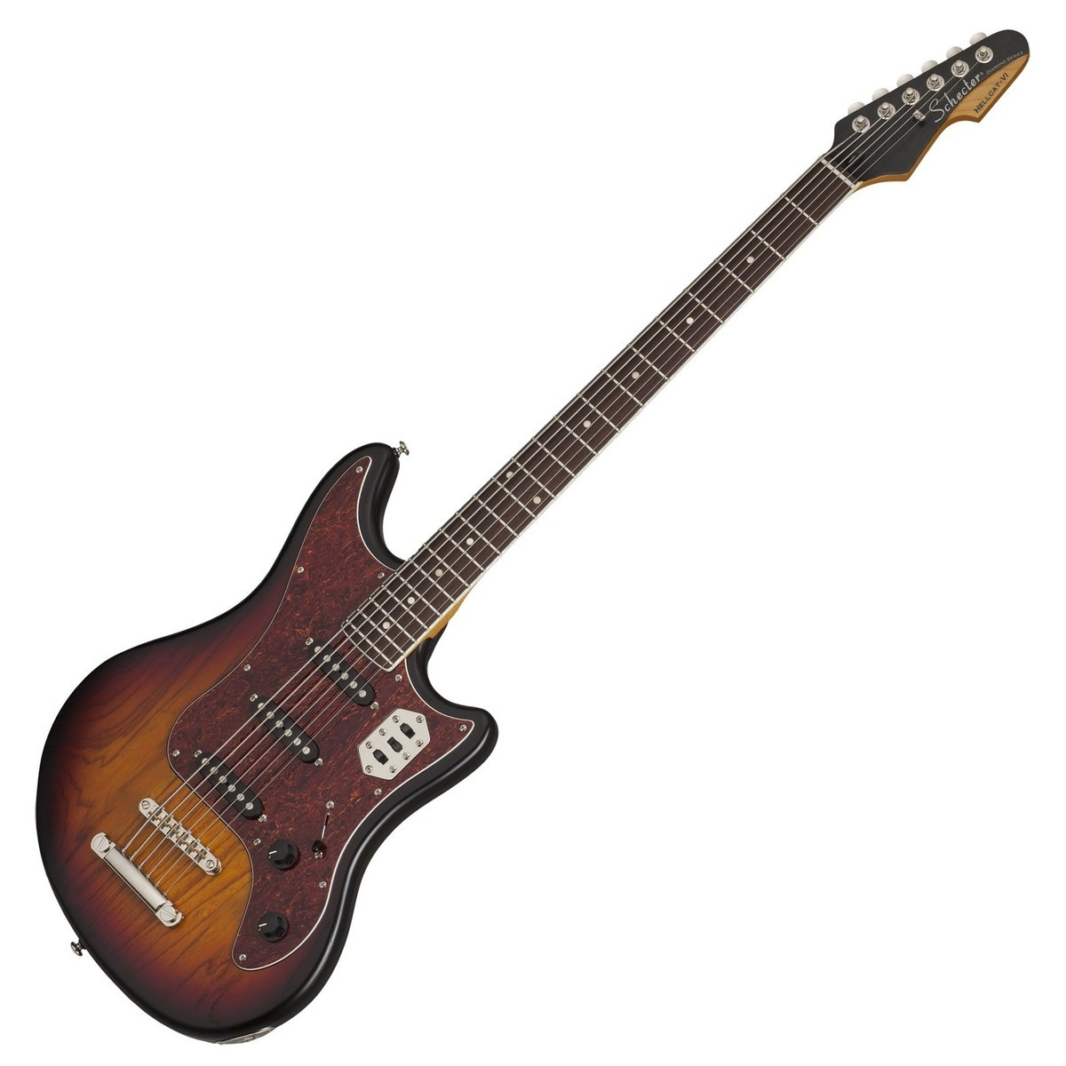 Schecter Hellcat-VI - 3-Tone Sunburst Pearl (3TSBP) (293)