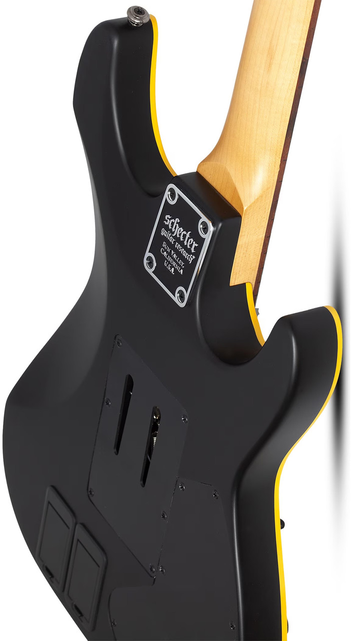 Schecter Demon-6 FR-S LH - Aged Black Satin (3670) | Musician Madness