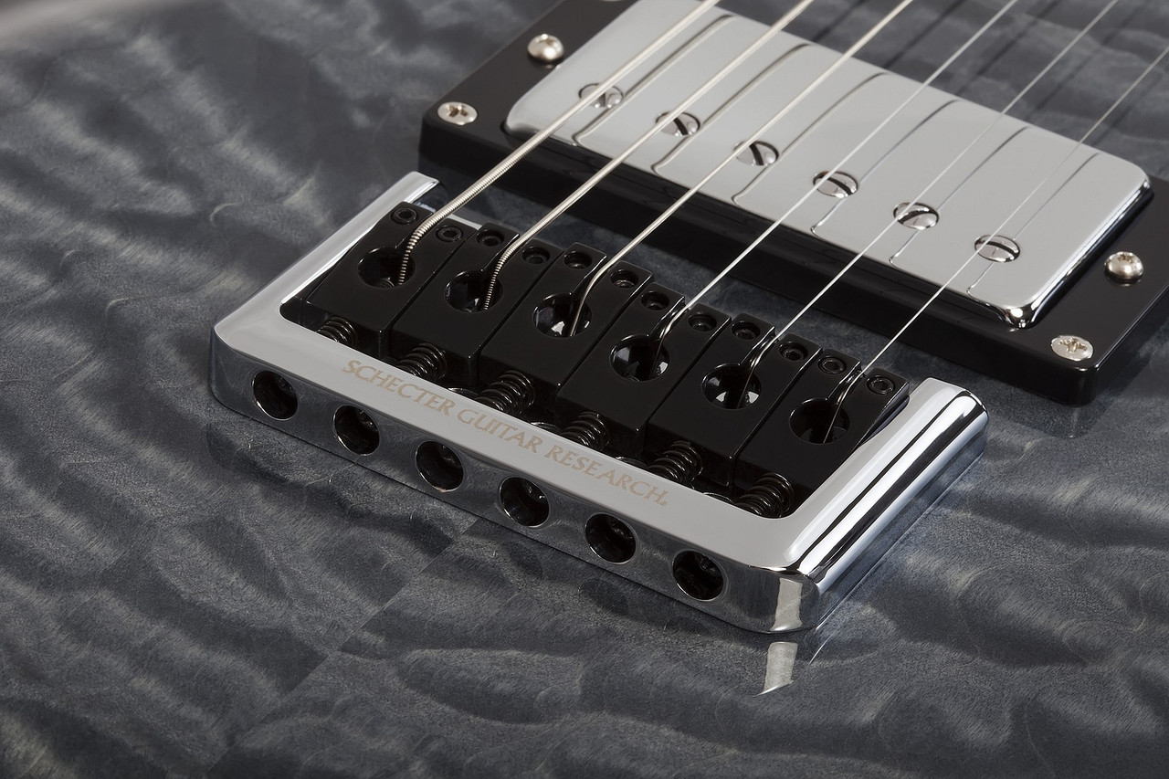 Schecter PT Classic w/ Case - Transparent Black Burst (7323)