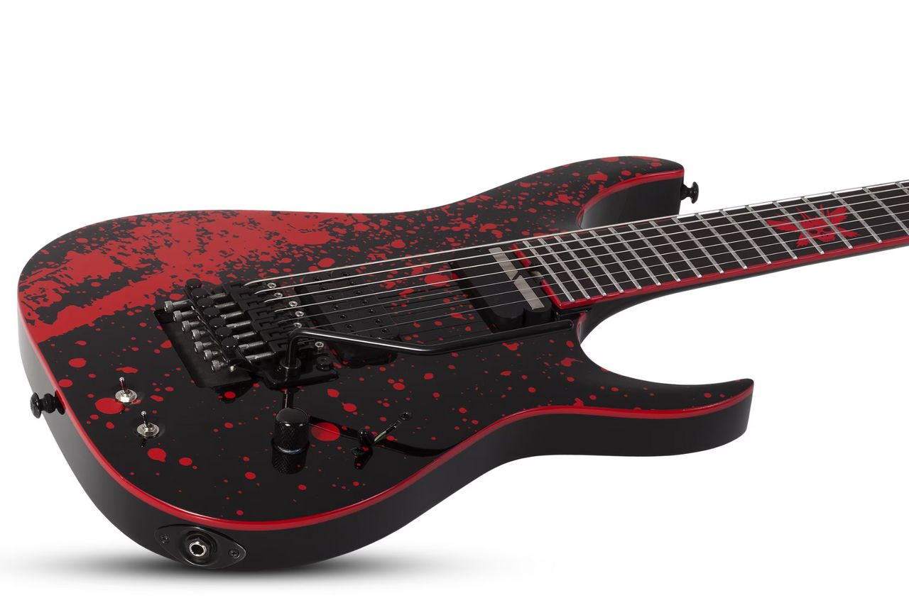 Schecter Sullivan King Banshee-7 FR-S - Obsidian Blood (2485) | Musician Madness