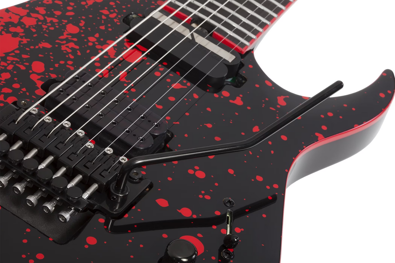 Schecter Sullivan King Banshee-7 FR-S - Obsidian Blood (2485)