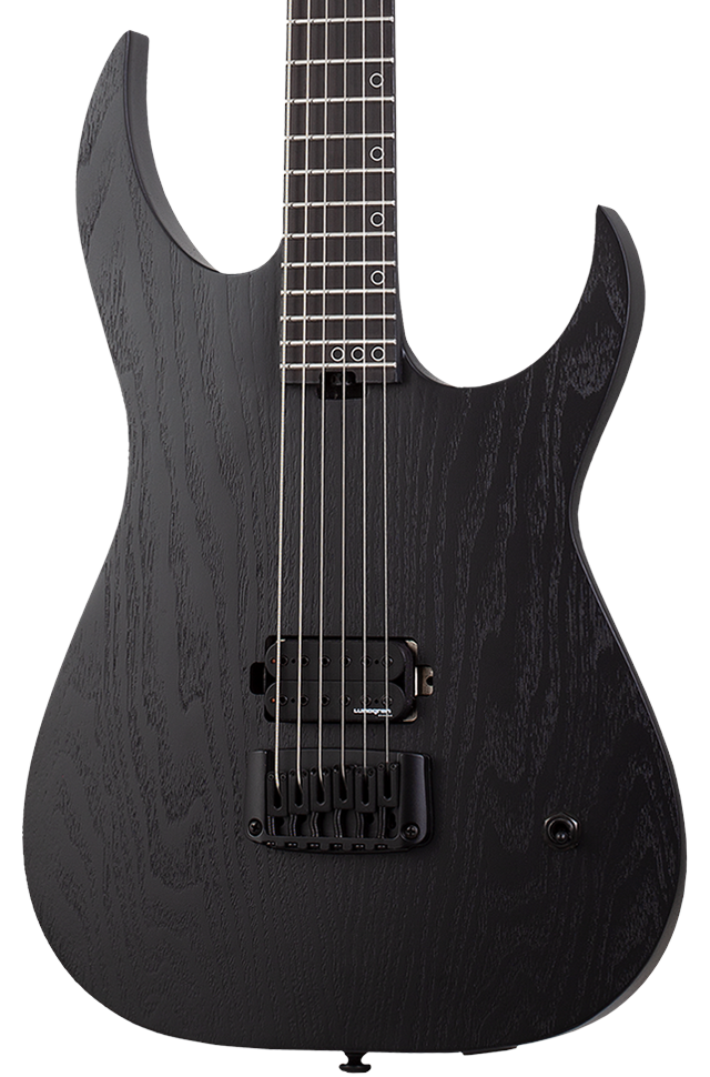 Schecter KM-6 MK-III EX - Satin Black Open Pore (879) | Musician Madness