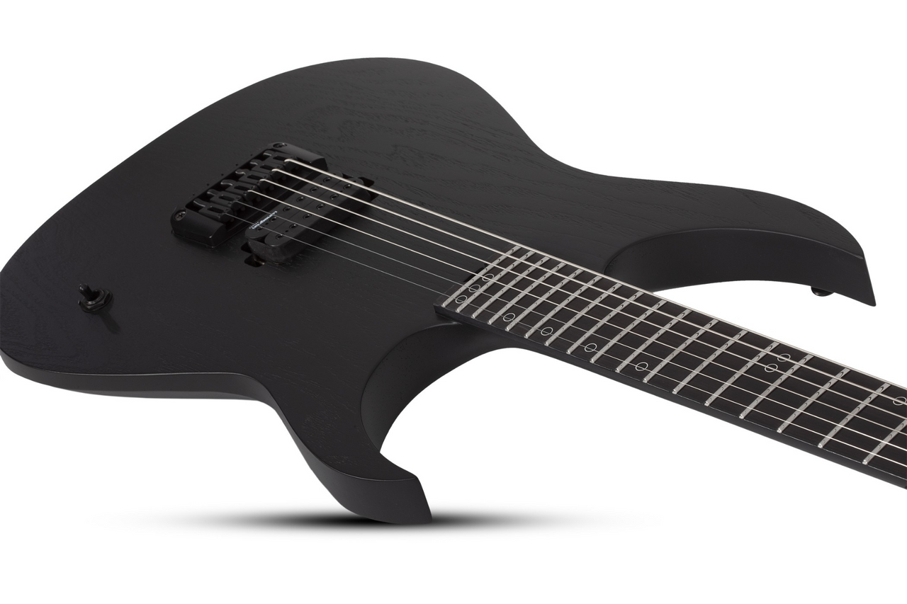 Schecter KM-6 MK-III EX - Satin Black Open Pore (879)
