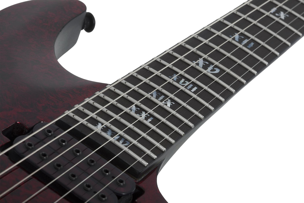 Schecter C-1 Apocalypse Electric Guitar - Red Reign (3055)