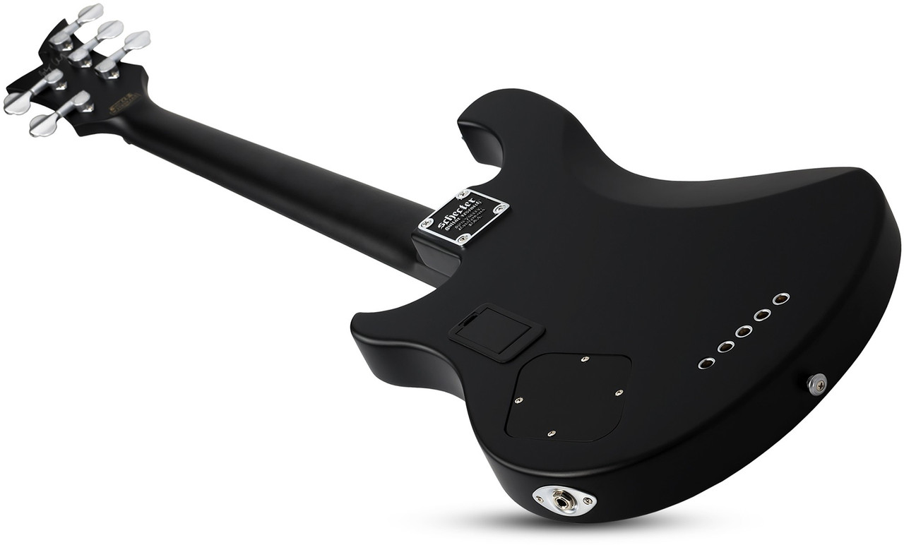 Schecter Johnny Christ-5 Bass - Satin Black (278) | Musician Madness
