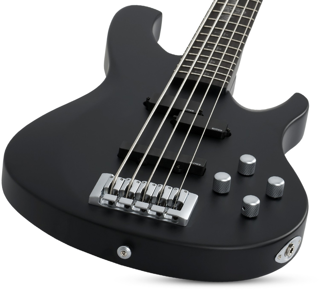 Schecter Johnny Christ-5 Bass - Satin Black (278) | Musician Madness