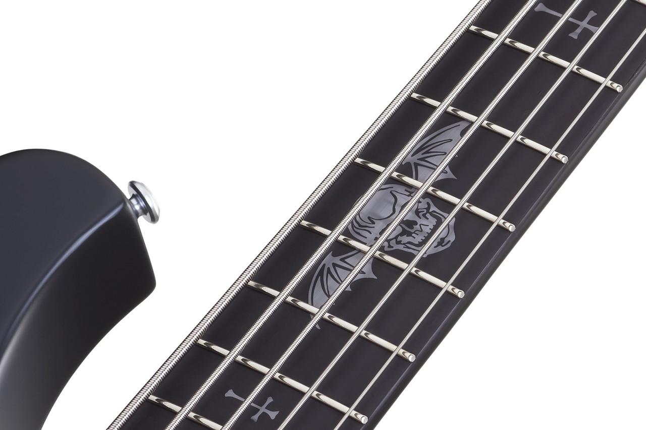 Schecter Johnny Christ-5 Bass - Satin Black (278) | Musician Madness