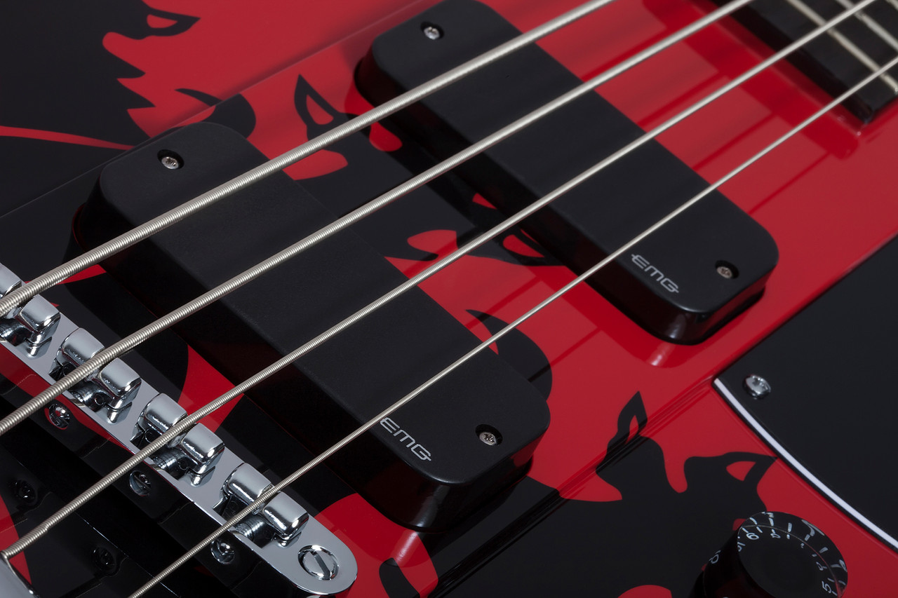 Schecter Simon Gallup UltraBass 2023 - Red (2241)