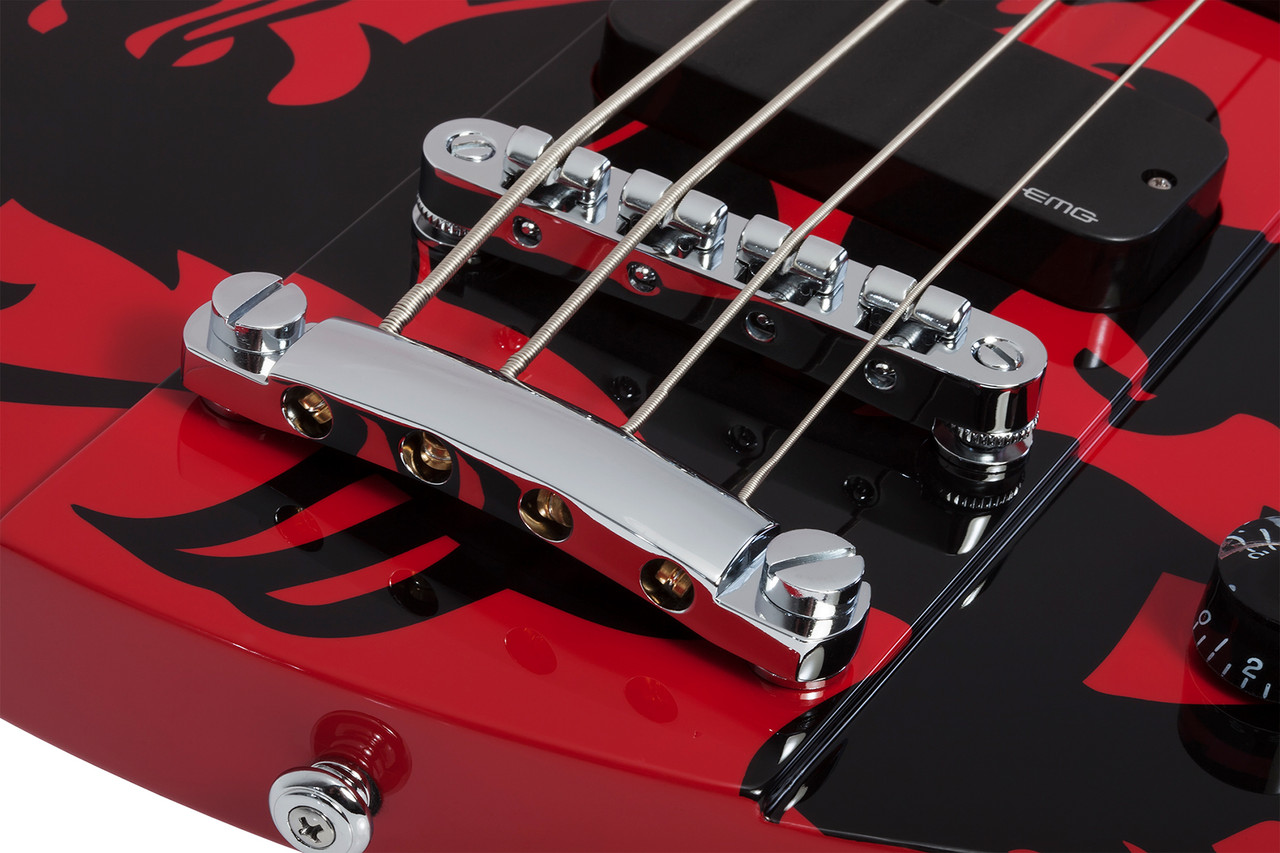 Schecter Simon Gallup UltraBass 2023 - Red (2241)