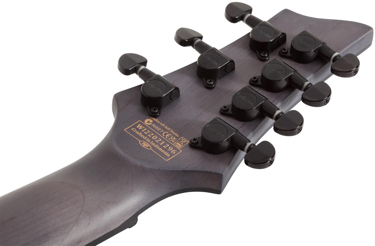 Schecter Omen Elite-7 MS LH - Black Cherry Burst (2468) | Musician Madness