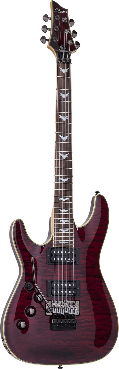 Schecter Omen Extreme-FR LH - Black Cherry (2010)