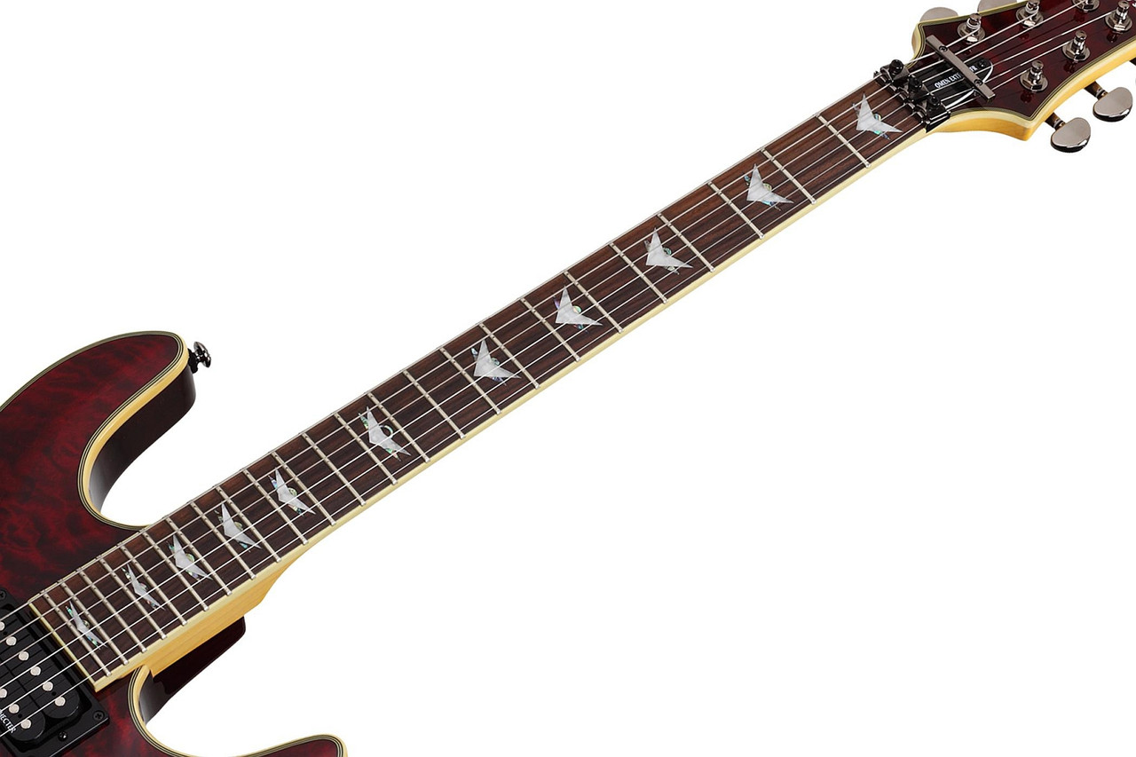 Schecter Omen Extreme-FR LH - Black Cherry (2010) | Musician Madness