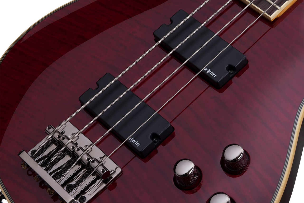 Schecter Omen Extreme 4 - Black Cherry (2040) | Musician Madness