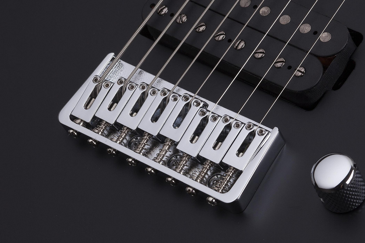Schecter C-8 Deluxe LH - Satin Black (442) | Musician Madness