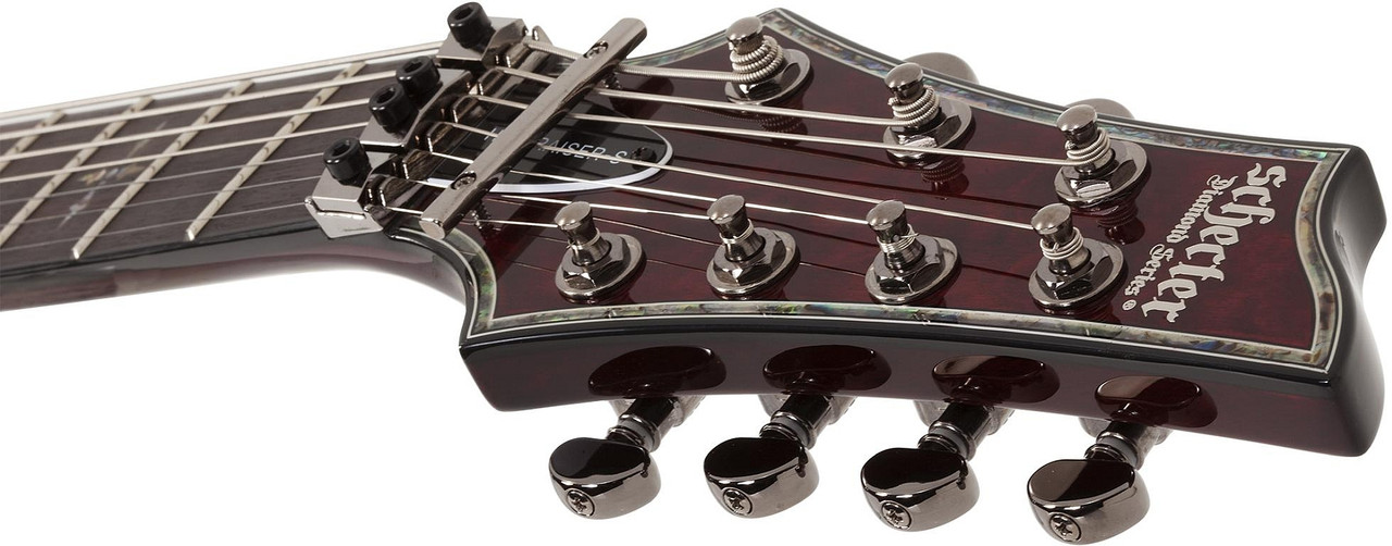 Schecter Hellraiser C-7 FR S - Black Cherry (BCH) (1829) | Musician Madness