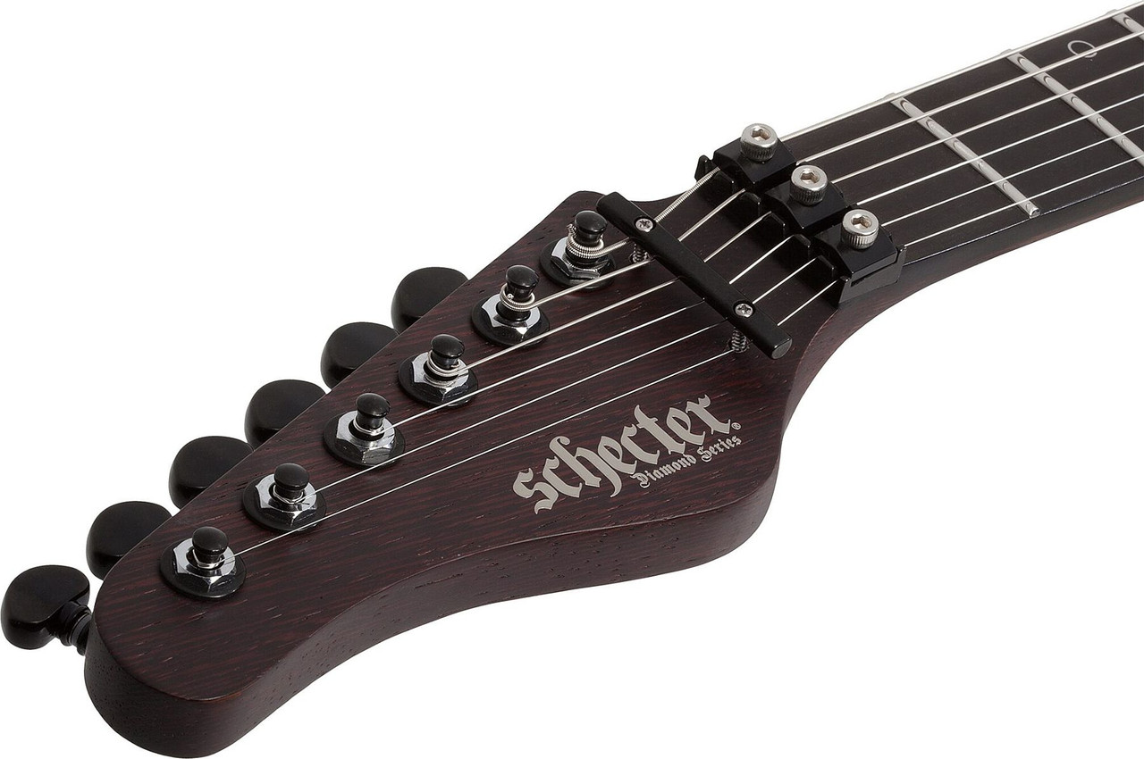 Schecter Sun Valley Super Shredder Exotic HT Black Limba LH - Natural Satin (1271) | Musician Madness