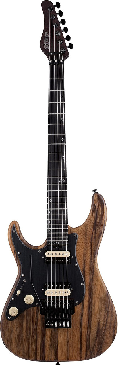 Schecter Sun Valley Super Shredder Exotic HT Black Limba LH - Natural Satin (1271)