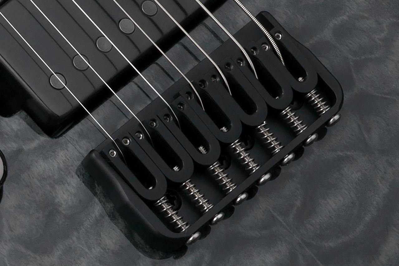 Schecter Hellraiser Hybrid C-7 Left Hand Guitar - Trans Black Burst (1930) | Musician Madness