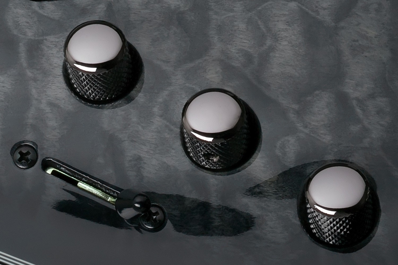 Schecter Hellraiser Hybrid C-7 LH - Trans Black Burst (1930)