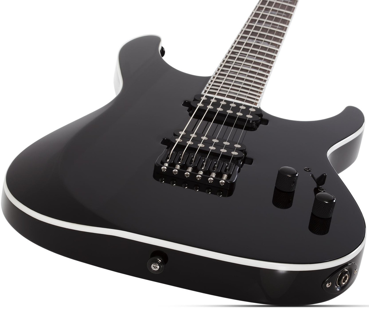Schecter Reaper-6 Custom - Gloss Black (2177)