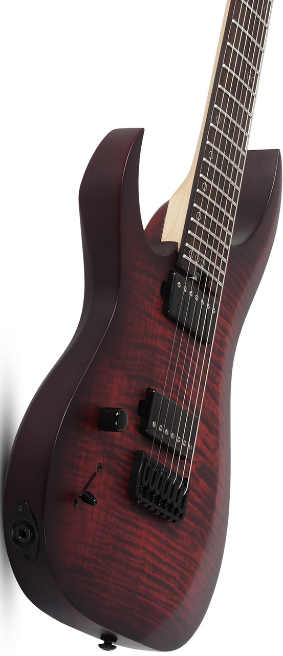 Schecter Sunset-7 Extreme LH - Scarlet Burst (2577)