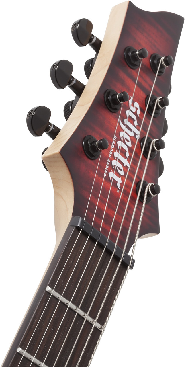 Schecter Sunset-7 Extreme LH - Scarlet Burst (2577)