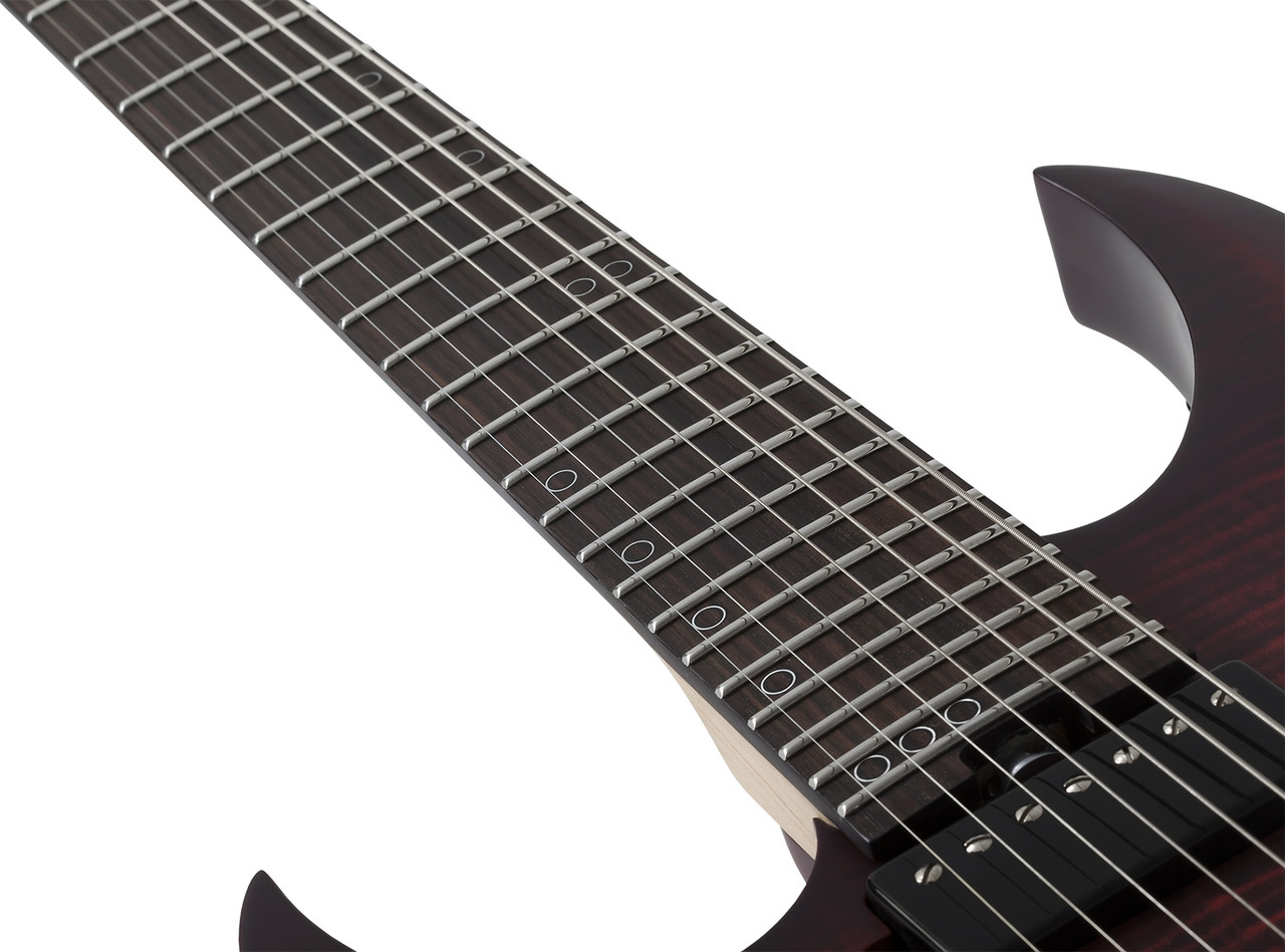 Schecter Sunset-7 Extreme LH - Scarlet Burst (2577)