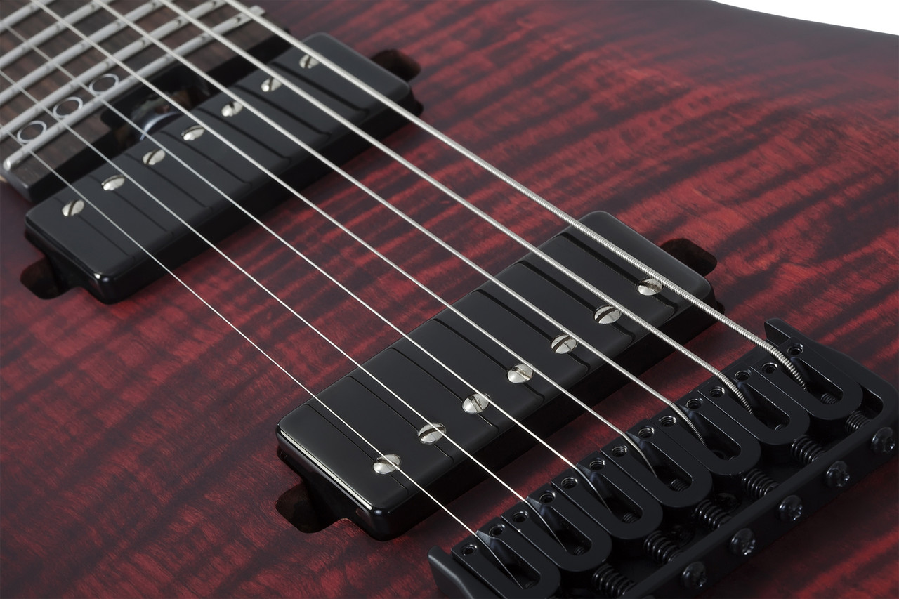 Schecter Sunset-7 Extreme LH - Scarlet Burst (2577)